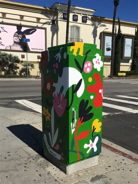 art district metal box|Add Your Name To The List Of Local Artists Beautifying LA's .